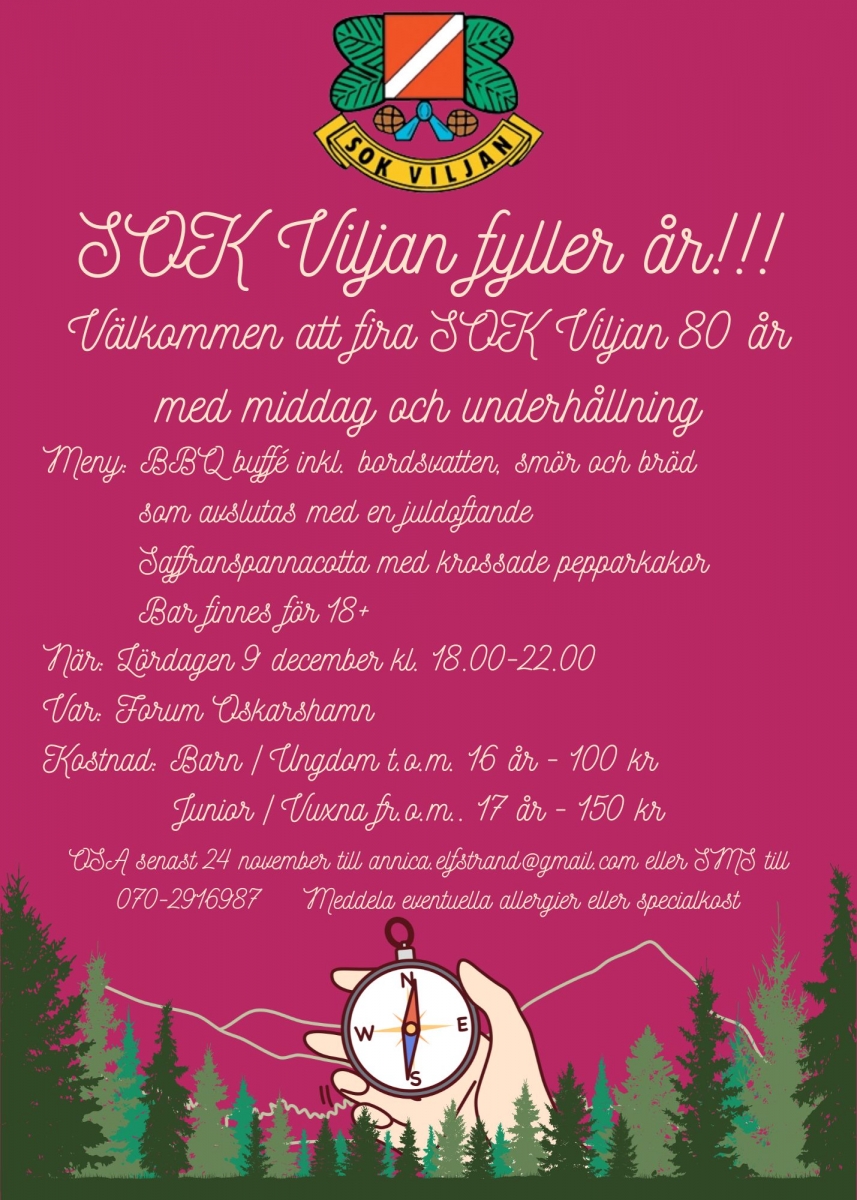image: Viljan 80 år