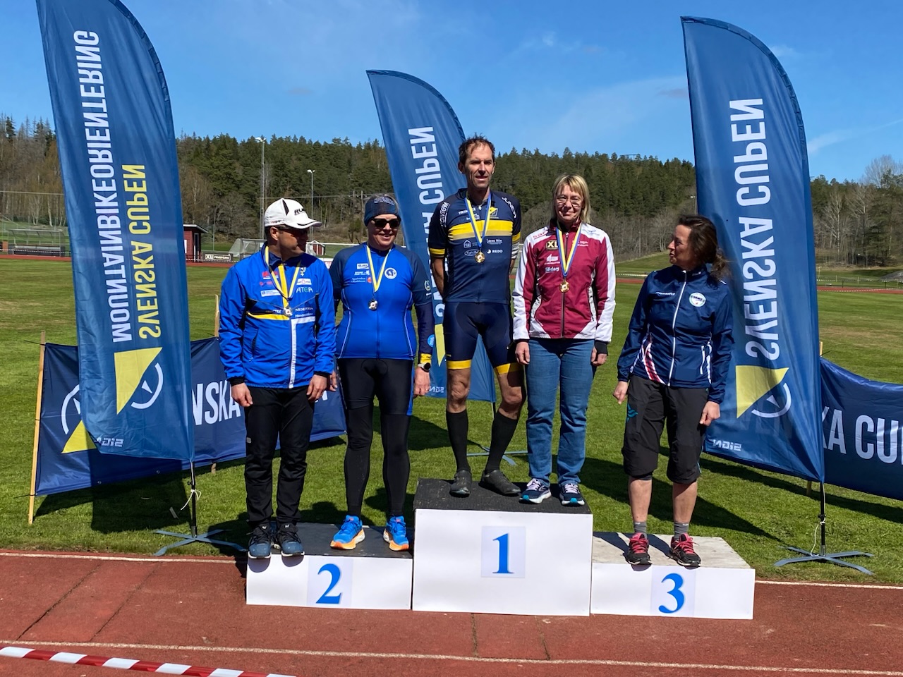 image: SM-guld till Åsa och Leif i MTBO