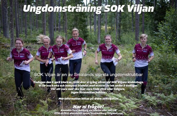 image: Orienteringsträning startar 8 april